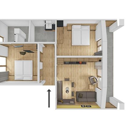 Appartement Foerra Tesido Exteriér fotografie