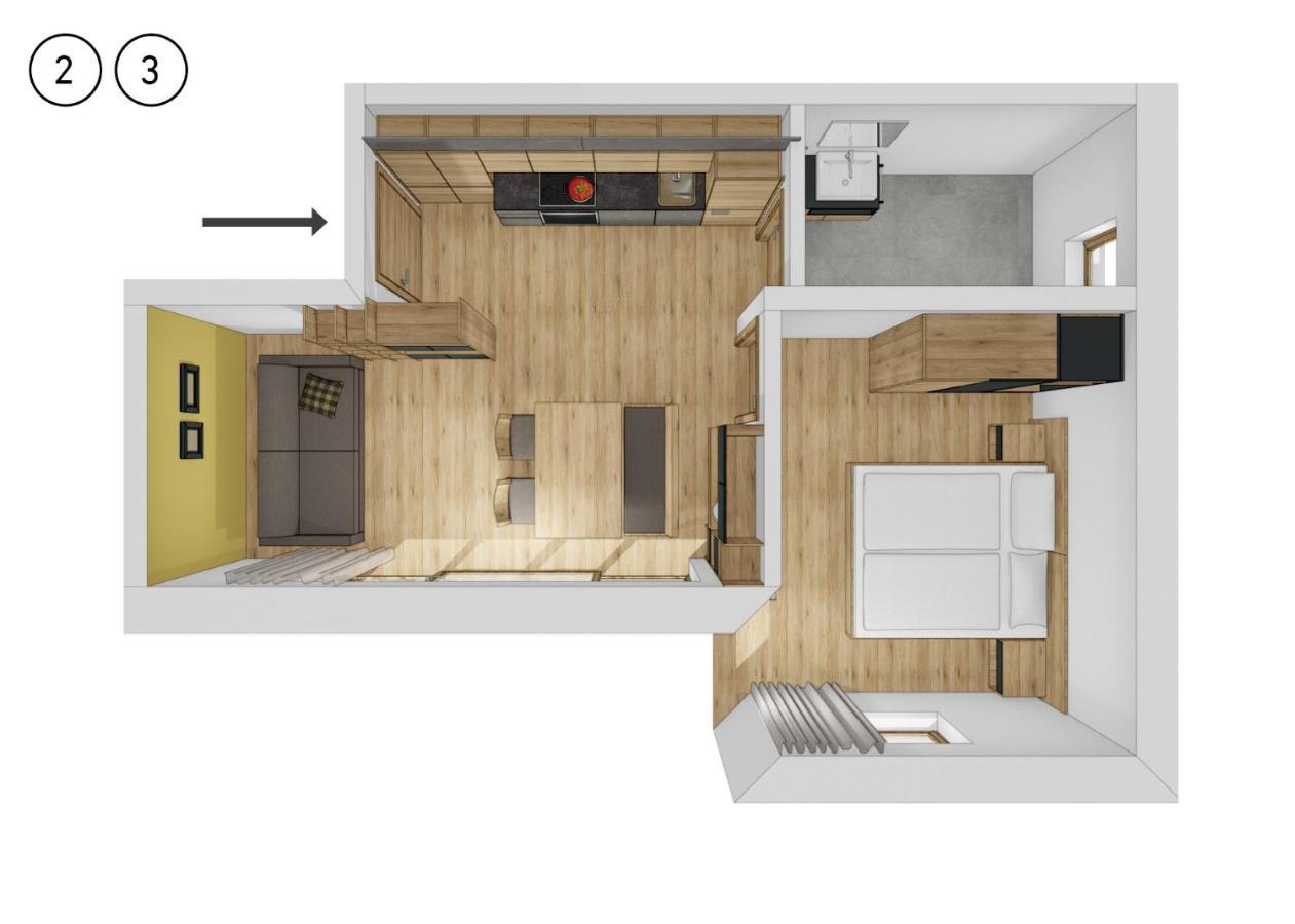 Appartement Foerra Tesido Exteriér fotografie